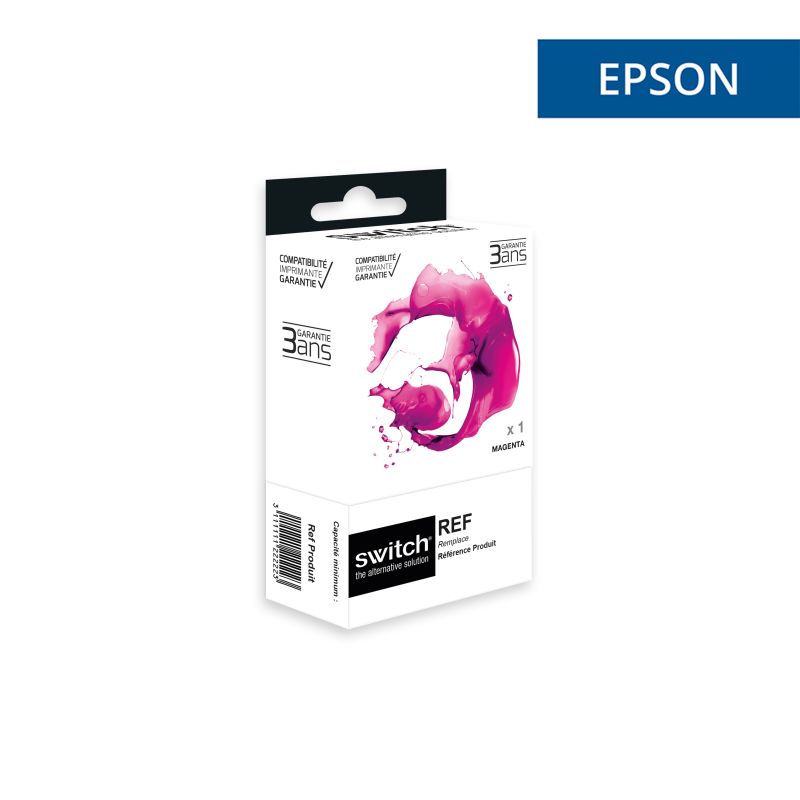 Epson 604XL C13T10H34010 — Cartouche Magenta compatible · Switch