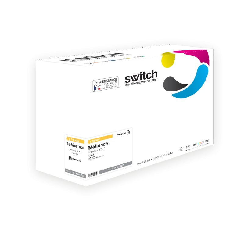 Lexmark C792X1YG — Toner Jaune compatible · Switch