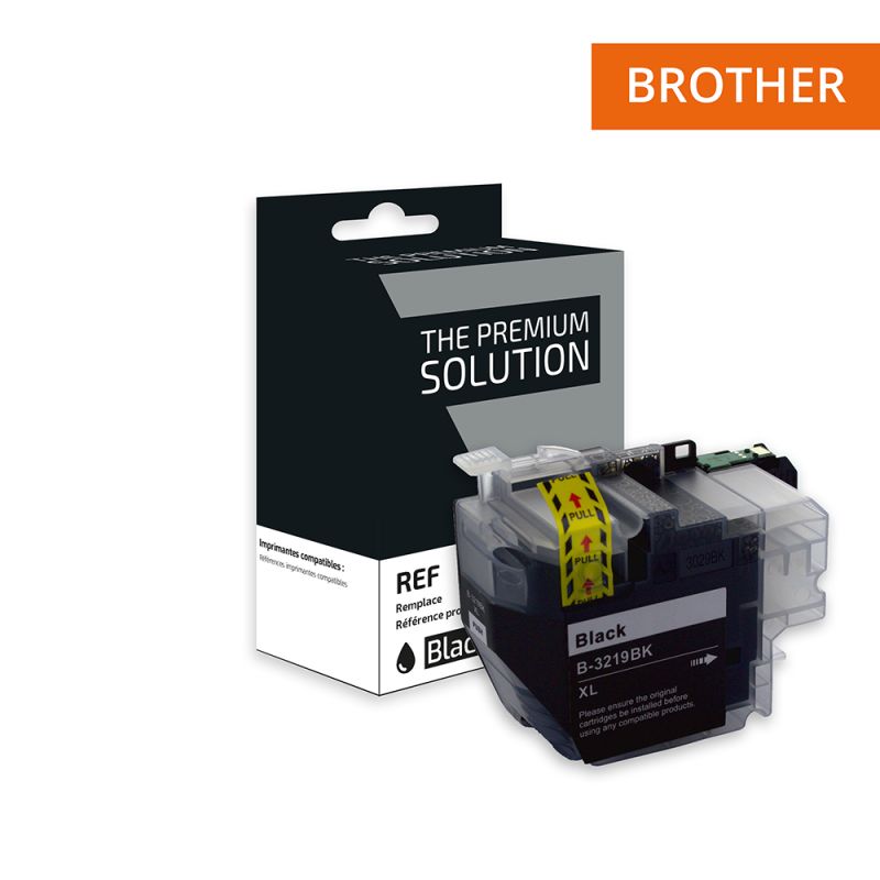 Brother LC3219XL, Cartouche Noir compatible - The Premium Solution