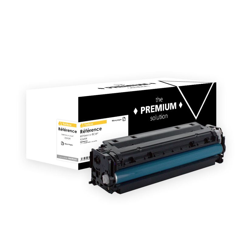 Canon 067H 5103C002, Toner Jaune compatible - The Premium Solution
