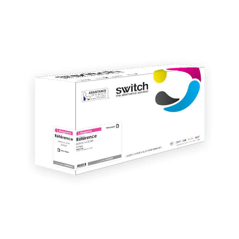 HP W9063MC — Toner Magenta compatible · Switch