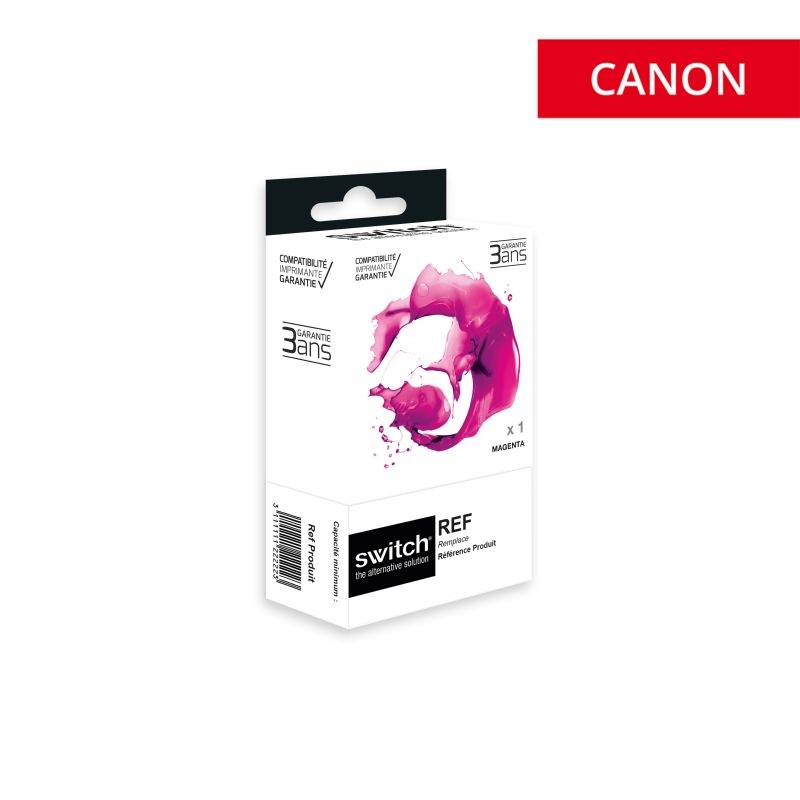 Canon 2400XL 9275B001 — Cartouche Magenta compatible · Switch