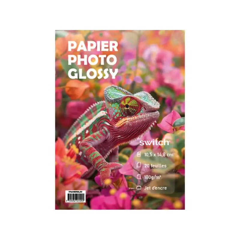 Divers PAPIER PHOTO A6 Papier photo compatible · Switch