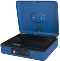 pavo, Caisse à monnaie Deluxe 250 mm bleu - Équipement de bureau > Gestion & courrier
