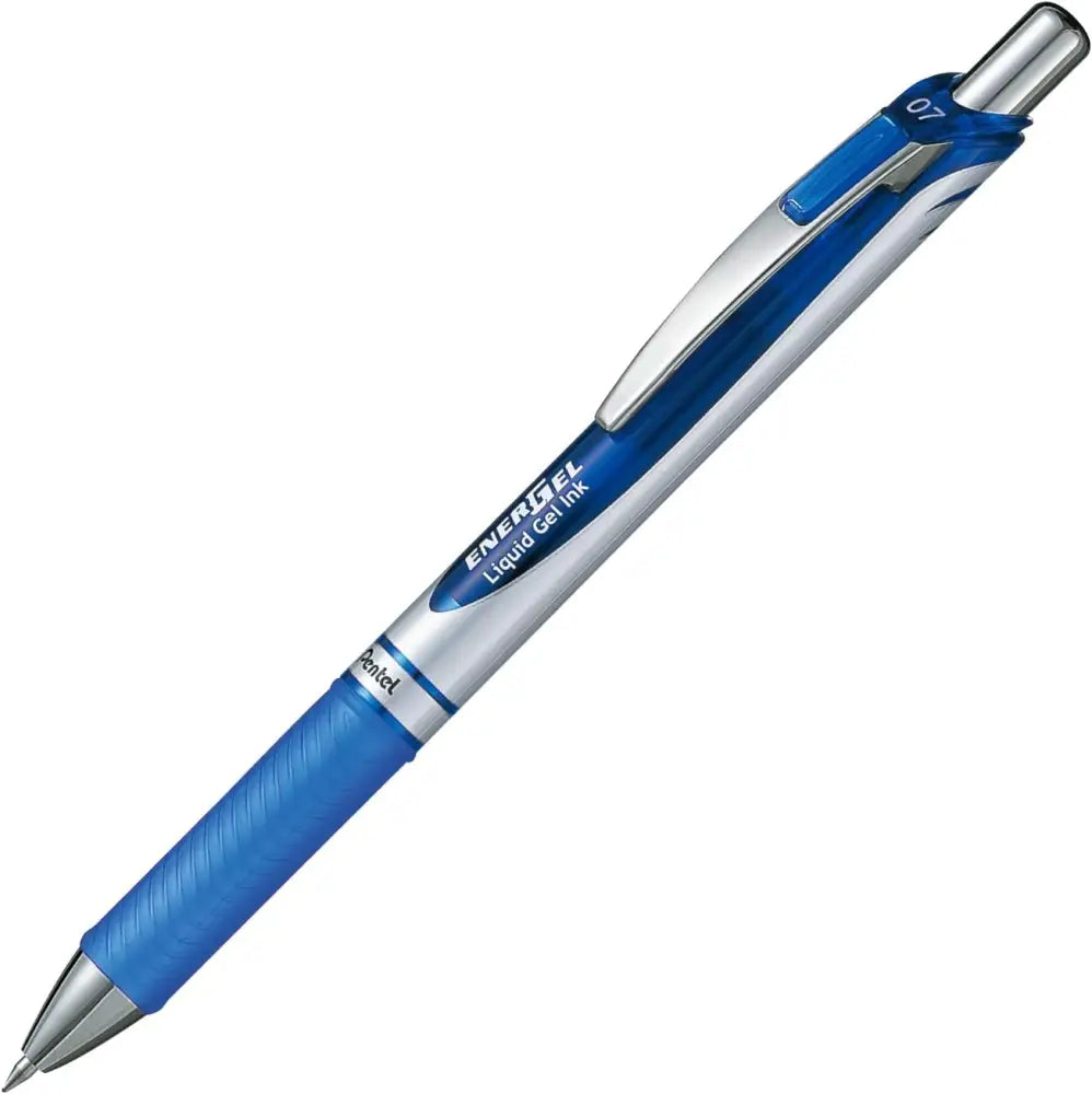 Pentel Stylo roller encre gel Energel BL77 bleu - Stylos bille &