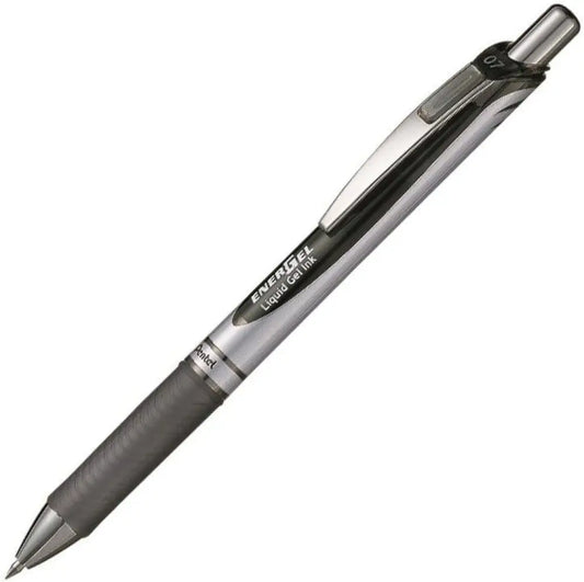 Pentel Stylo roller encre gel Energel BL77 noir - Stylos bille &