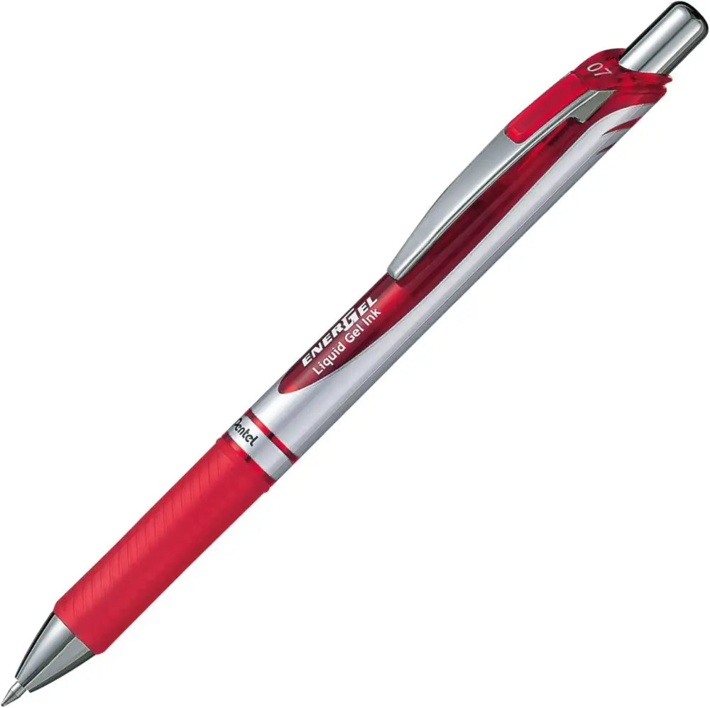 Pentel Stylo roller encre gel Energel BL77 rouge - Stylos bille &