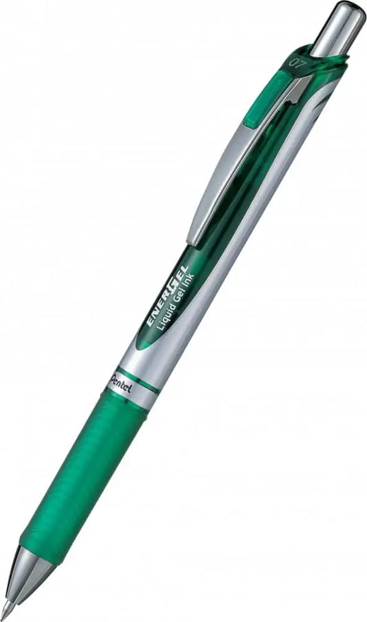 Pentel Stylo roller encre gel Energel BL77 vert - Stylos bille &