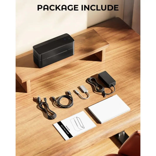 Phomemo - Imprimante thermique étiquette expédition PM241 - Noir