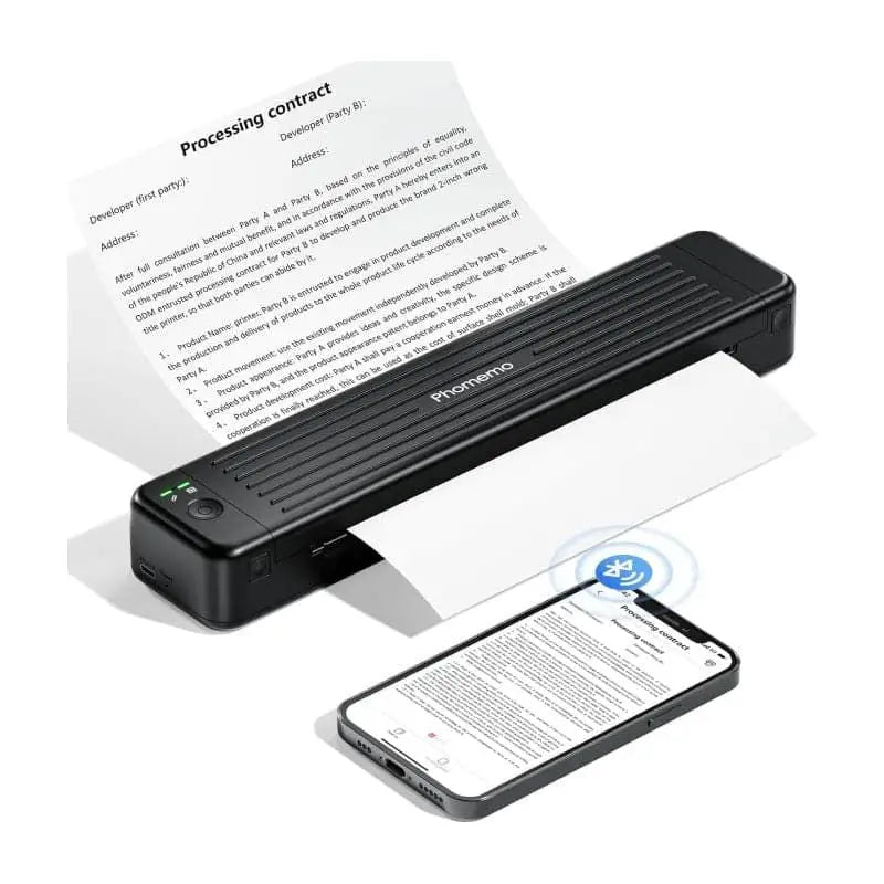 Phomemo - Imprimante Transfert Thermique portable Phomemo P831 - Black