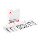 Phomemo - Pack x 3 Rouleaux étiquette continue 107mm 3.5m - Noir sur Transparent - Papier Thermique