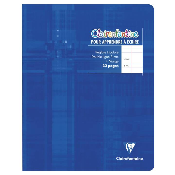 Clairefontaine Cahier piqûre Clairenfantine, 170 x 220 mm - Cartouchify