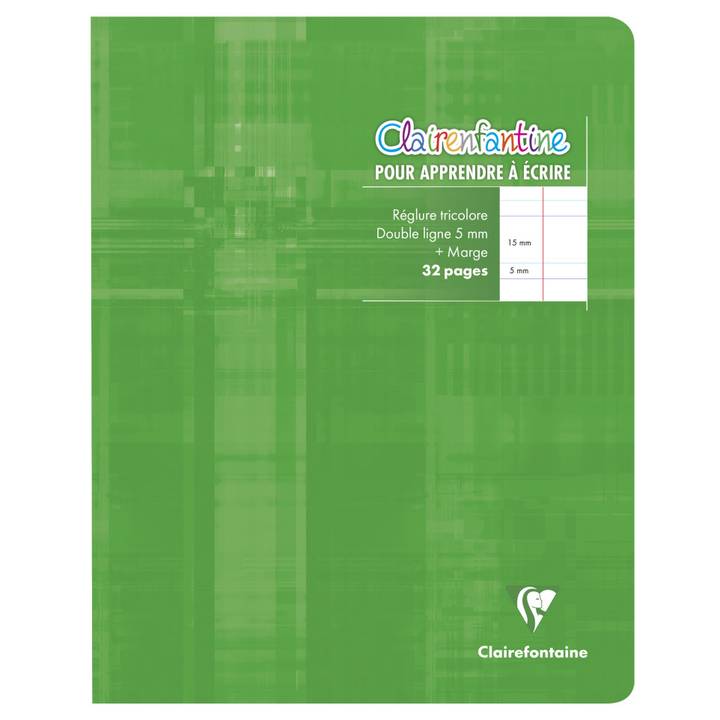 Clairefontaine Cahier piqûre Clairenfantine, 170 x 220 mm - Cartouchify