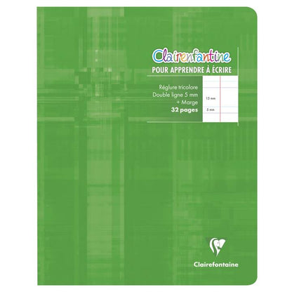 Clairefontaine Cahier piqûre Clairenfantine, 170 x 220 mm - Cartouchify