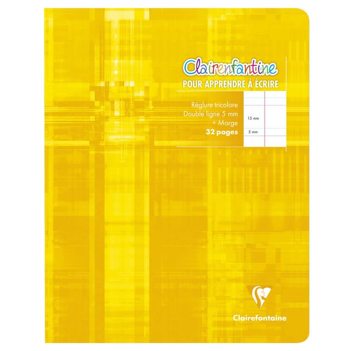 Clairefontaine Cahier piqûre Clairenfantine, 170 x 220 mm - Cartouchify
