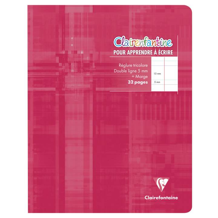 Clairefontaine Cahier piqûre Clairenfantine, 170 x 220 mm - Cartouchify