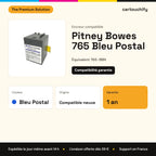 Pitney Bowes 765 Encreur Noir compatible équivalent à 765-9BN : caractéristiques