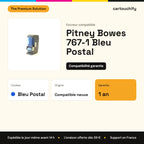 Pitney Bowes 767-1 Encreur Noir compatible : caractéristiques