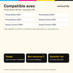 Imprimantes compatibles avec Pitney Bowes 789 Encreur Noir compatible