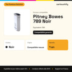 Pitney Bowes 789 Encreur Noir compatible : caractéristiques