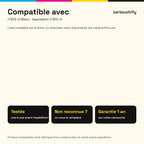 Imprimantes compatibles avec n°613-H Encreur Blanc compatible