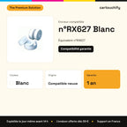 n°RX627 Encreur Blanc compatible : caractéristiques