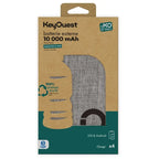 Power Bank eKOgreen recyclé 10 000 mAh - Gris