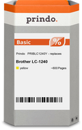 Brother LC1240Y Cartouche Jaune compatible · Prindo Basic