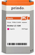 Brother LC1240M Cartouche Magenta compatible · Prindo Basic