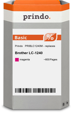 Brother LC1240M Cartouche Magenta compatible · Prindo Basic