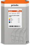 Canon CLI-551 Cartouche Pack 4 Couleurs compatible · Prindo Basic