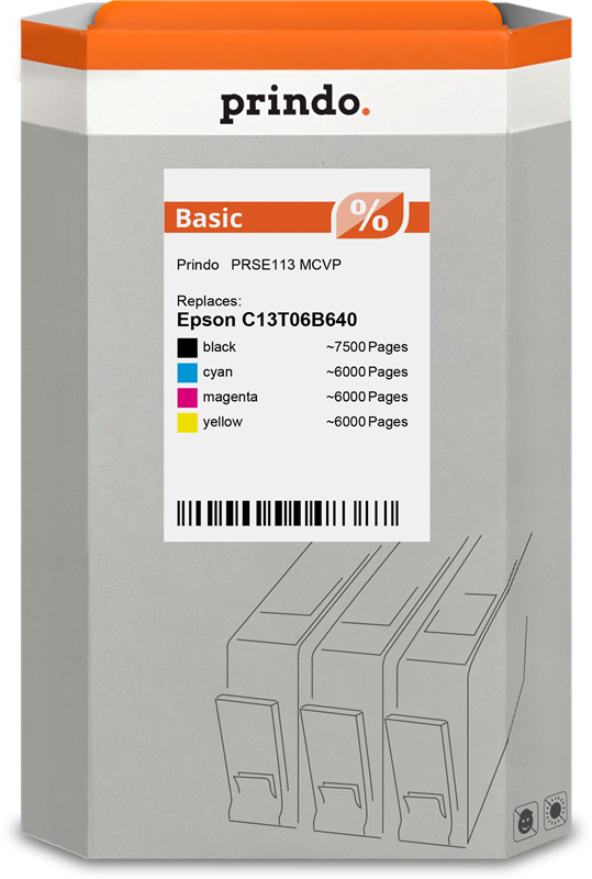 Epson 113 Cartouche Pack 4 Couleurs compatible · Prindo Basic