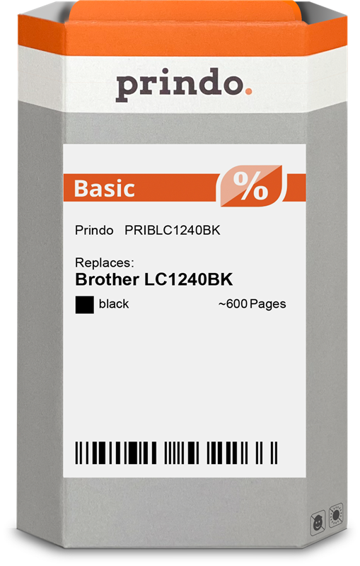 Brother LC1240BK Cartouche Noir compatible · Prindo Basic