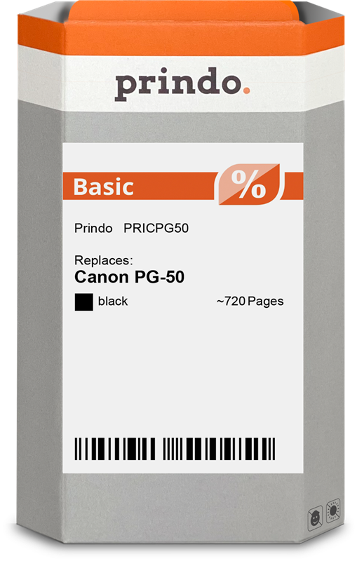 Canon PG-40 Cartouche Noir compatible équivalent à 0615B001 · Prindo Basic