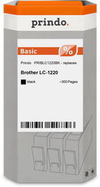 Brother LC1220BK Cartouche Noir compatible · Prindo Basic