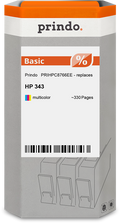 HP 343 Cartouche Tricolore compatible équivalent à C8766EE · Prindo Basic