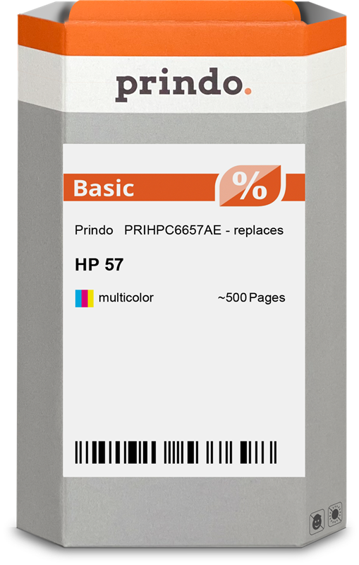 HP C6657AE Cartouche Tricolore compatible · Prindo Basic
