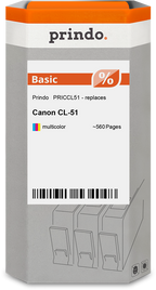 Canon CL-41 Cartouche Tricolore compatible équivalent à 0617B001 · Prindo Basic