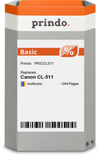 Canon CL-511 Cartouche Tricolore compatible équivalent à 2972B001 · Prindo Basic