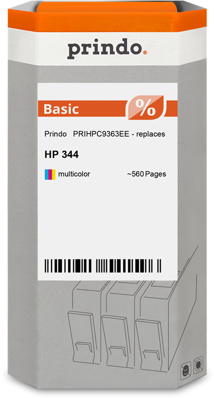HP 343 Cartouche Tricolore compatible équivalent à C8766EE · Prindo Basic
