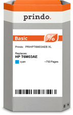 HP 903 XL Cartouche Cyan compatible équivalent à T6M03AE · Prindo Basic