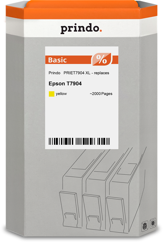 Epson 79 XL Cartouche Jaune compatible équivalent à C13T79044010 · Prindo Basic