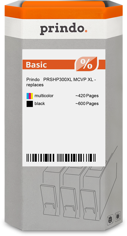 HP CC641EE Cartouche Pack 4 Couleurs compatible · Prindo Basic