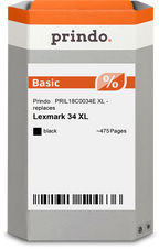 Lexmark 18C0034E Cartouche Noir compatible · Prindo Basic
