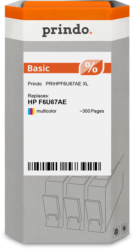 HP 302 XL / 304 XL Cartouche Tricolore compatible équivalent à B7RT8AE · Prindo Basic