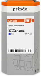 Canon PFI-1000b Cartouche Bleu compatible équivalent à 0555C001 · Prindo Classic