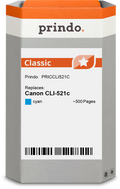Canon CLI-521c Cartouche Cyan compatible équivalent à 2934B001 · Prindo Classic