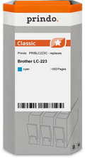 Brother LC223C Cartouche Cyan compatible · Prindo Classic