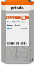 Brother LC1000C Cartouche Cyan compatible · Prindo Classic