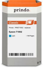 Epson C13T18024012 Cartouche Cyan compatible · Prindo Classic